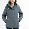 Schmuddelwedda Winterjacke - Blaugrau