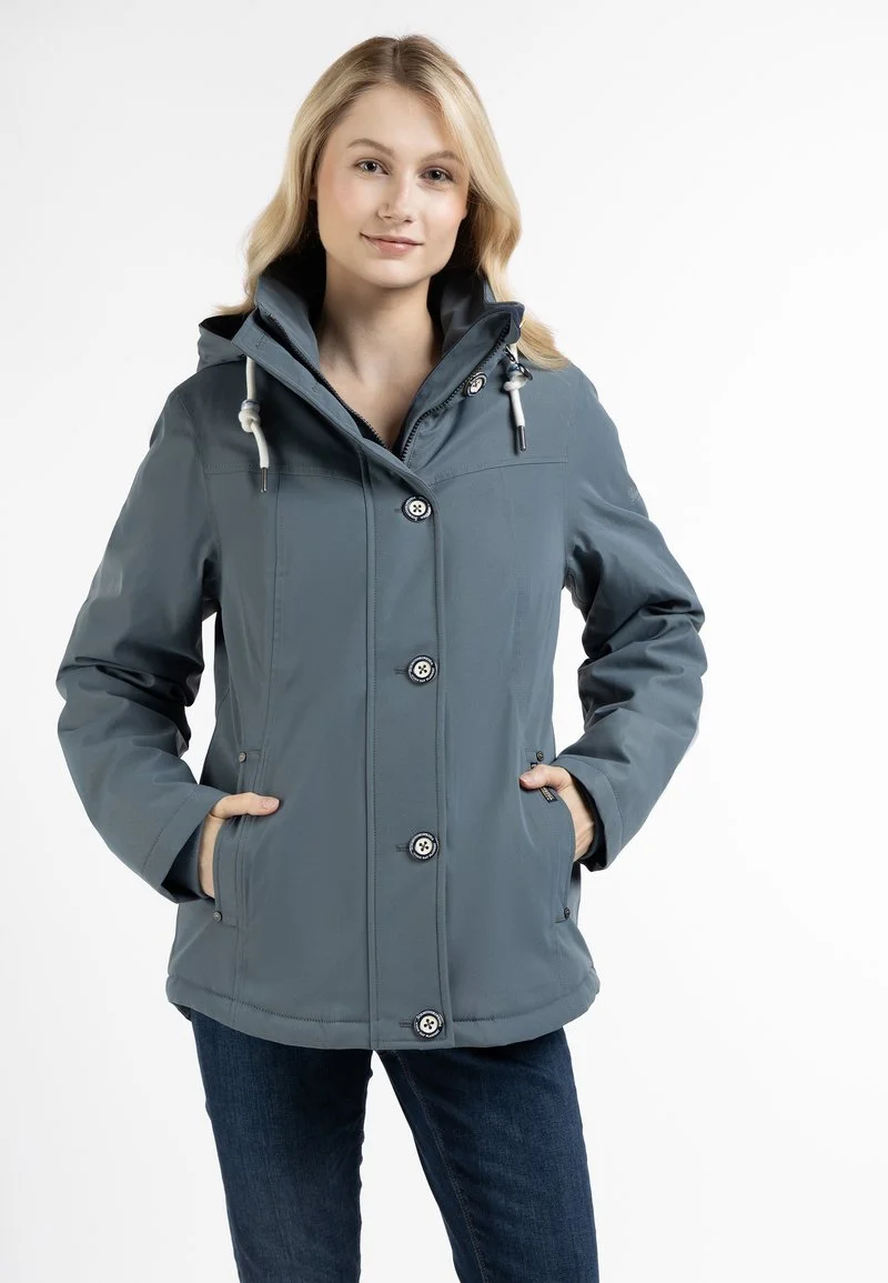 Schmuddelwedda Winterjacke - Blaugrau 1 Schmuddelwedda Winterjacke - Blaugrau