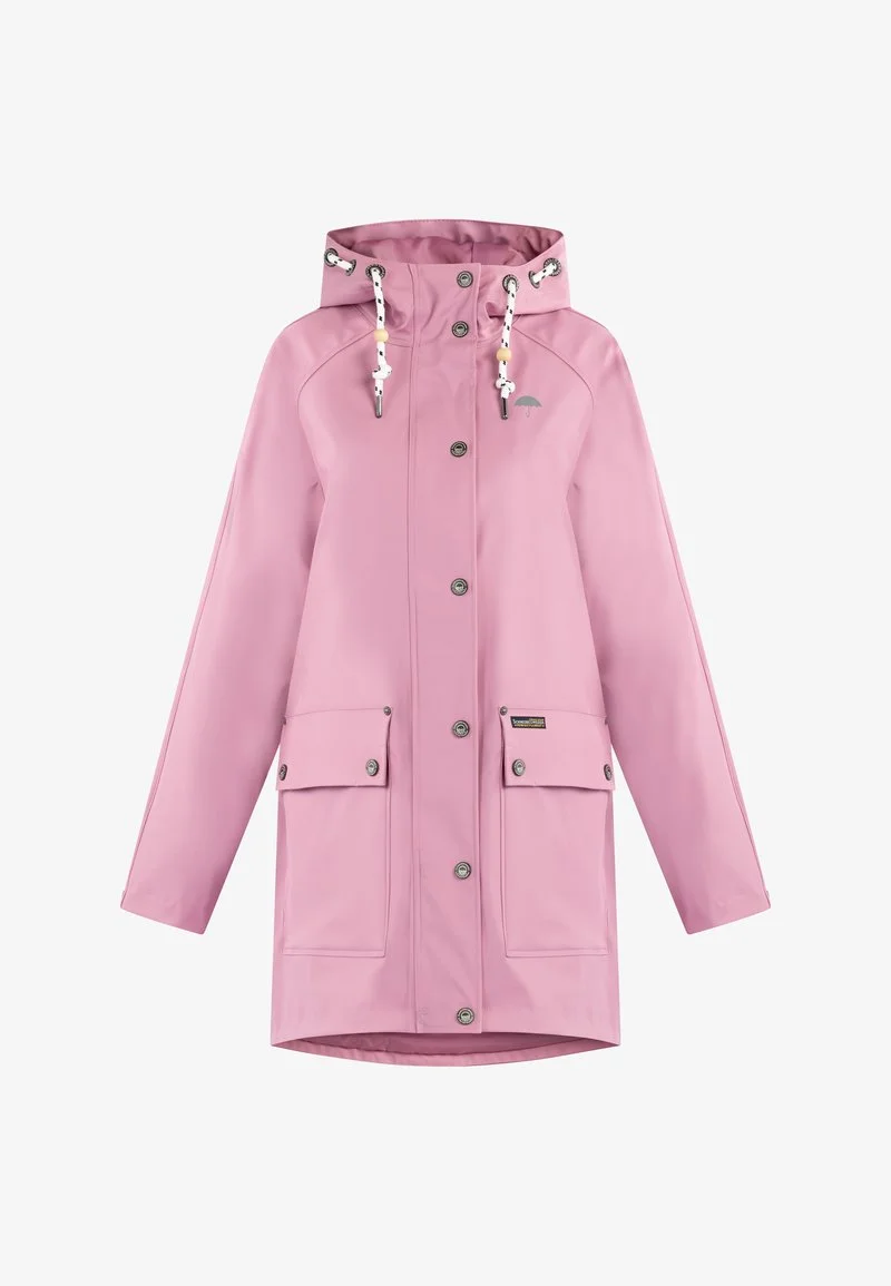 Schmuddelwedda Regenjacke / Wasserabweisende Jacke - Puderpink 5 Schmuddelwedda Regenjacke / Wasserabweisende Jacke - Puderpink – Bild 5
