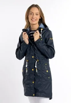 Schmuddelwedda Parka - Marine Marine Melange