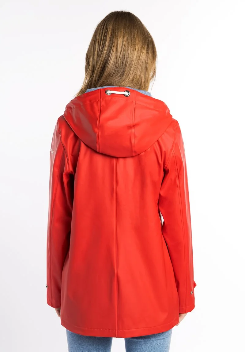 SCHMUDDELWEDDA INCUS - Parka - Rot Marine Melange 3 SCHMUDDELWEDDA INCUS - Parka - Rot Marine Melange – Bild 3