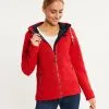Schmuddelwedda FRAULLY - Fleecejacke - Rot Melange