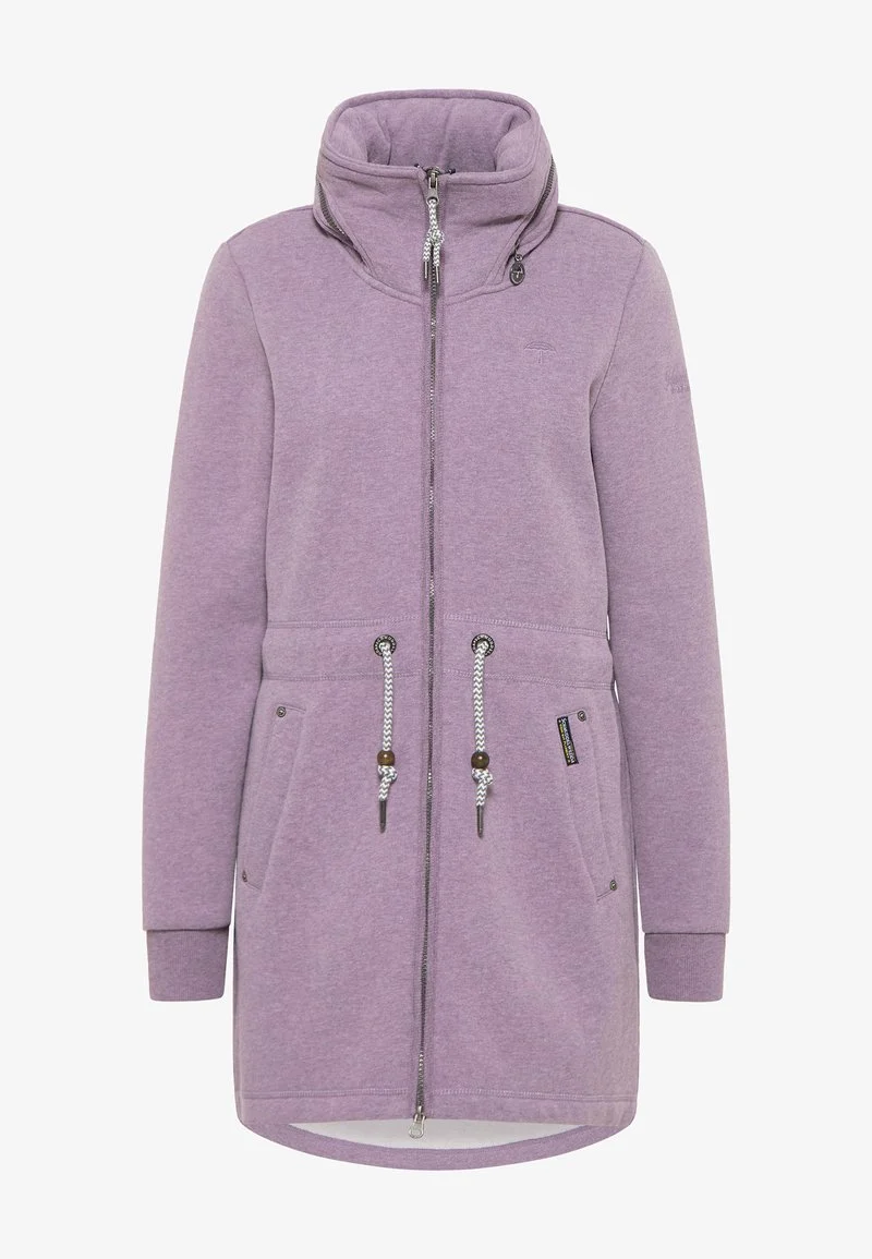 Schmuddelwedda Sweatjacke - Rauchlila Melange 5 Schmuddelwedda Sweatjacke - Rauchlila Melange – Bild 5