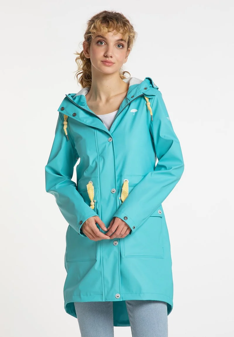 Schmuddelwedda Parka - Aqua 1 Schmuddelwedda Parka - Aqua