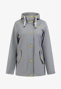 Schmuddelwedda REGEN - Regenjacke / Wasserabweisende Jacke - Grey -Schmuddelwedda Verkäufe 7c25ea8c661b497a8df471aa3a56beee