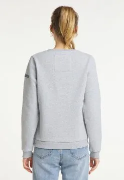 SCHMUDDELWEDDA YASANNA - Sweatshirt - Hellgrau Melange -Schmuddelwedda Verkäufe 7c8dc607a0814440918b803b0cb75bcf