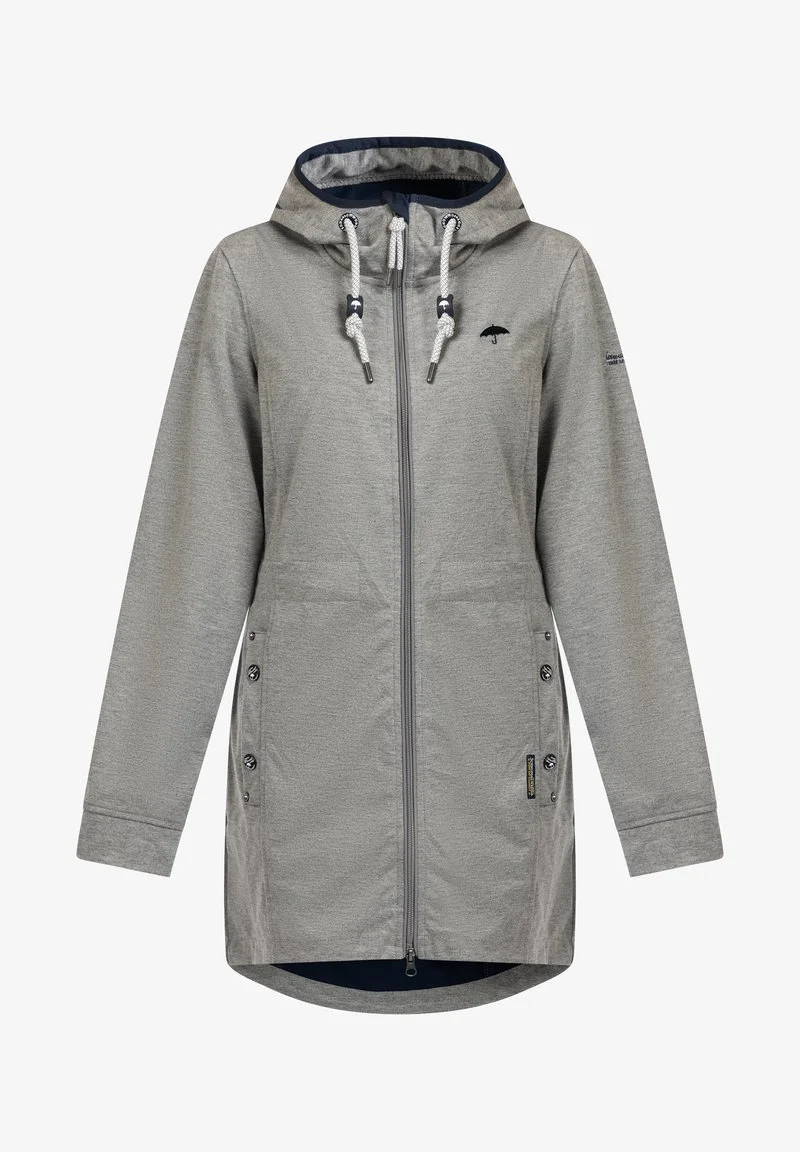 Schmuddelwedda FUNKTIONS FRAULLY - Parka - Grau Melange Marine 5 Schmuddelwedda FUNKTIONS FRAULLY - Parka - Grau Melange Marine – Bild 5