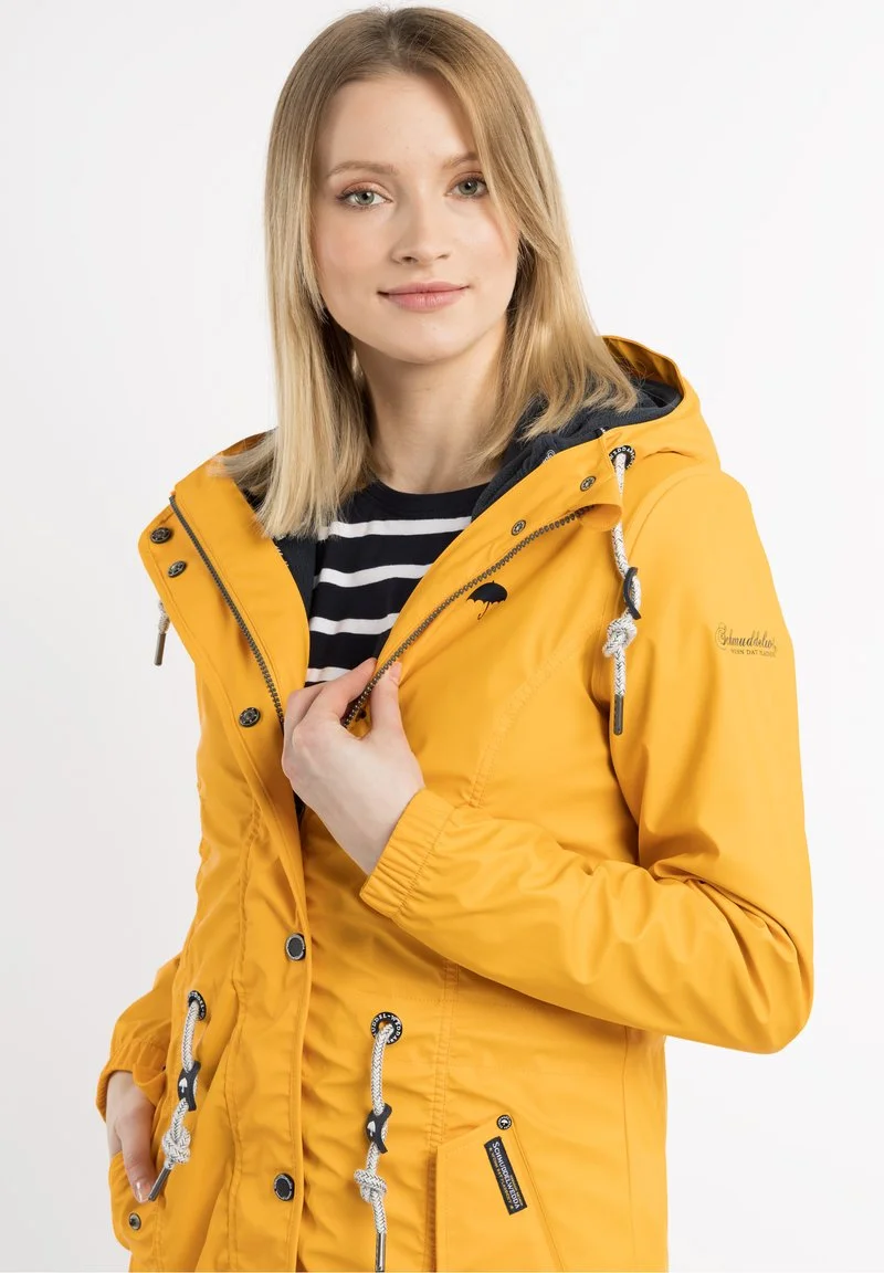Schmuddelwedda Parka - Sonnengelb 4 Schmuddelwedda Parka - Sonnengelb – Bild 4
