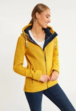 Schmuddelwedda FRAULLY - Fleecejacke - Senf Melange