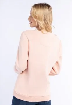 Schmuddelwedda Sweatshirt - Pastel Peach -Schmuddelwedda Verkäufe 81e7391780fb47e18103c1f10c100b63