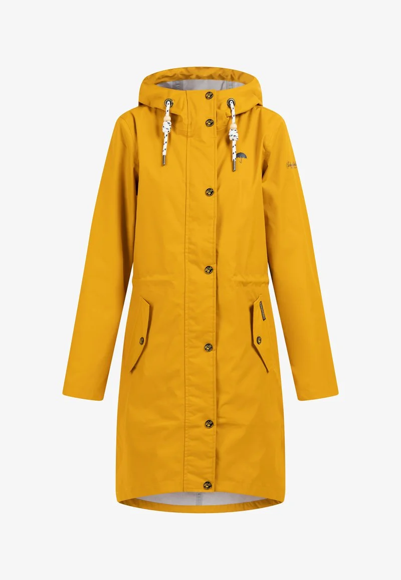 Schmuddelwedda Regenjacke / Wasserabweisende Jacke - Senf 5 Schmuddelwedda Regenjacke / Wasserabweisende Jacke - Senf – Bild 5