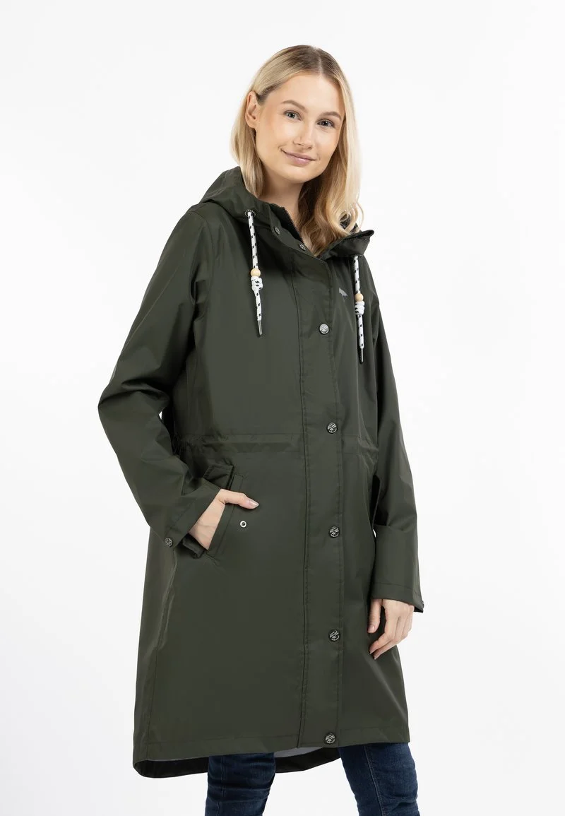 Schmuddelwedda Regenjacke / Wasserabweisende Jacke - Dunkeloliv 1 Schmuddelwedda Regenjacke / Wasserabweisende Jacke - Dunkeloliv