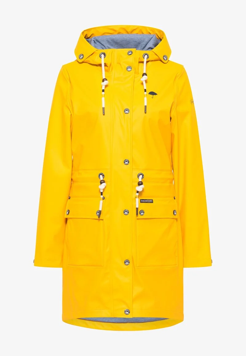 Schmuddelwedda INCUS - Parka - Sonnengelb Marine Melange 5 Schmuddelwedda INCUS - Parka - Sonnengelb Marine Melange – Bild 5