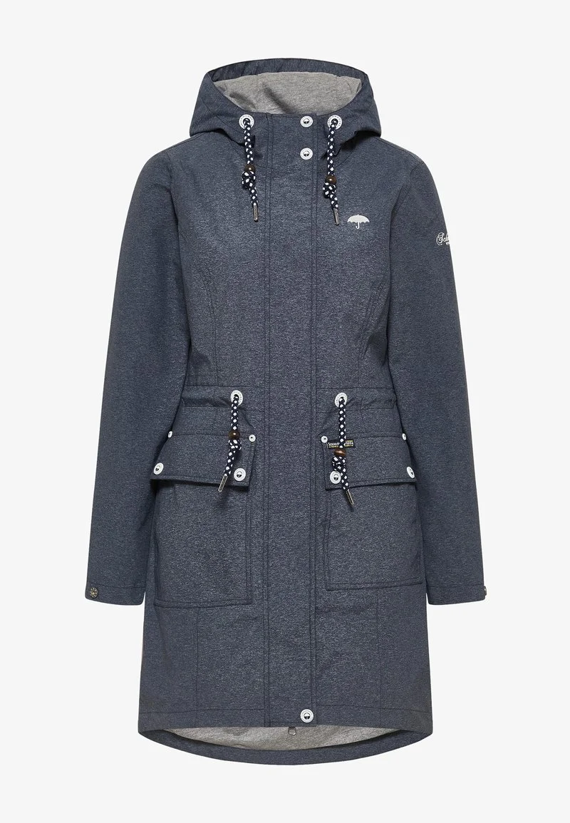 SCHMUDDELWEDDA HALEE - Parka - Marine Melange Grau Melange 5 SCHMUDDELWEDDA HALEE - Parka - Marine Melange Grau Melange – Bild 5