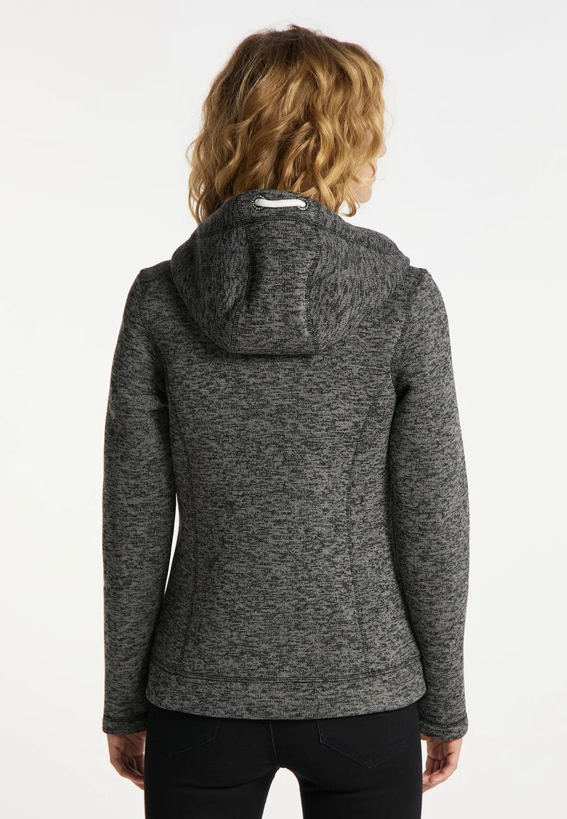 Schmuddelwedda Fleecejacke - Grau Melange 3 Schmuddelwedda Fleecejacke - Grau Melange – Bild 3