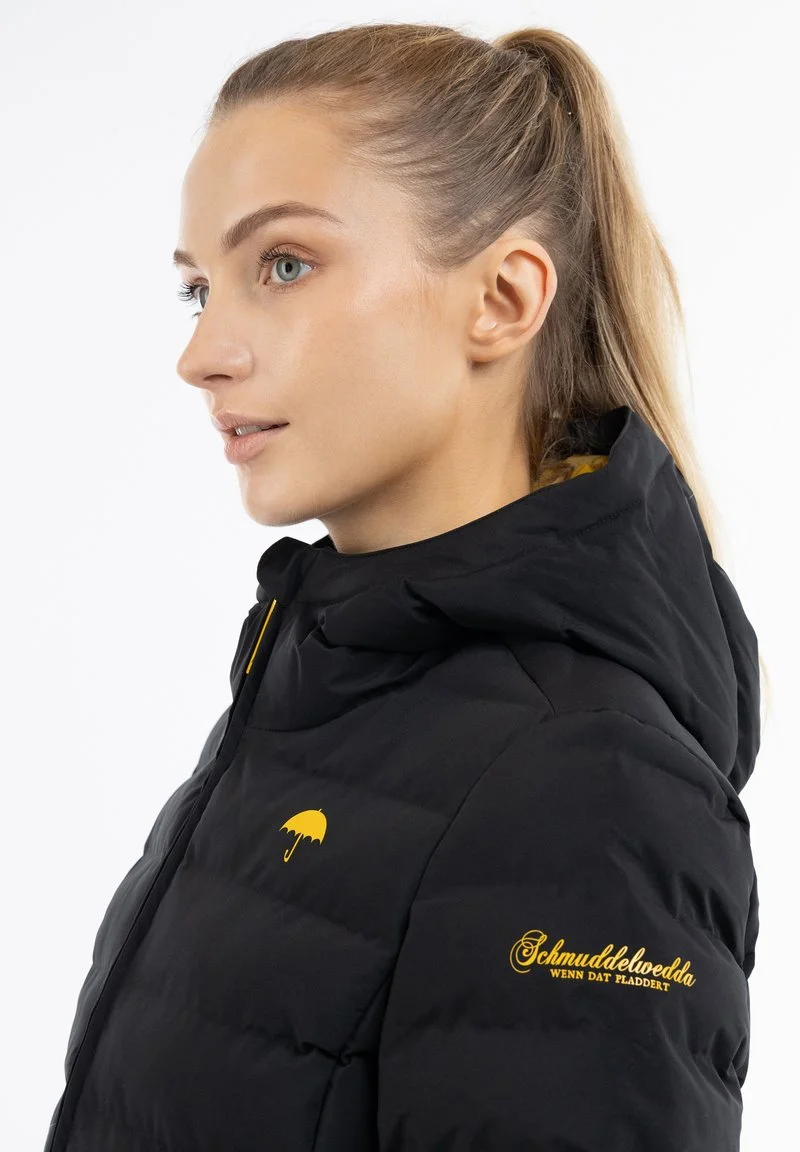 Schmuddelwedda Wintermantel - Schwarz 4 Schmuddelwedda Wintermantel - Schwarz – Bild 4