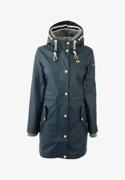 SCHMUDDELWEDDA ALTIPLANO - Regenjacke / Wasserabweisende Jacke - Marine Grau Melange -Schmuddelwedda Verkäufe 905eee32ea1e4d93a10b3fe27b347889