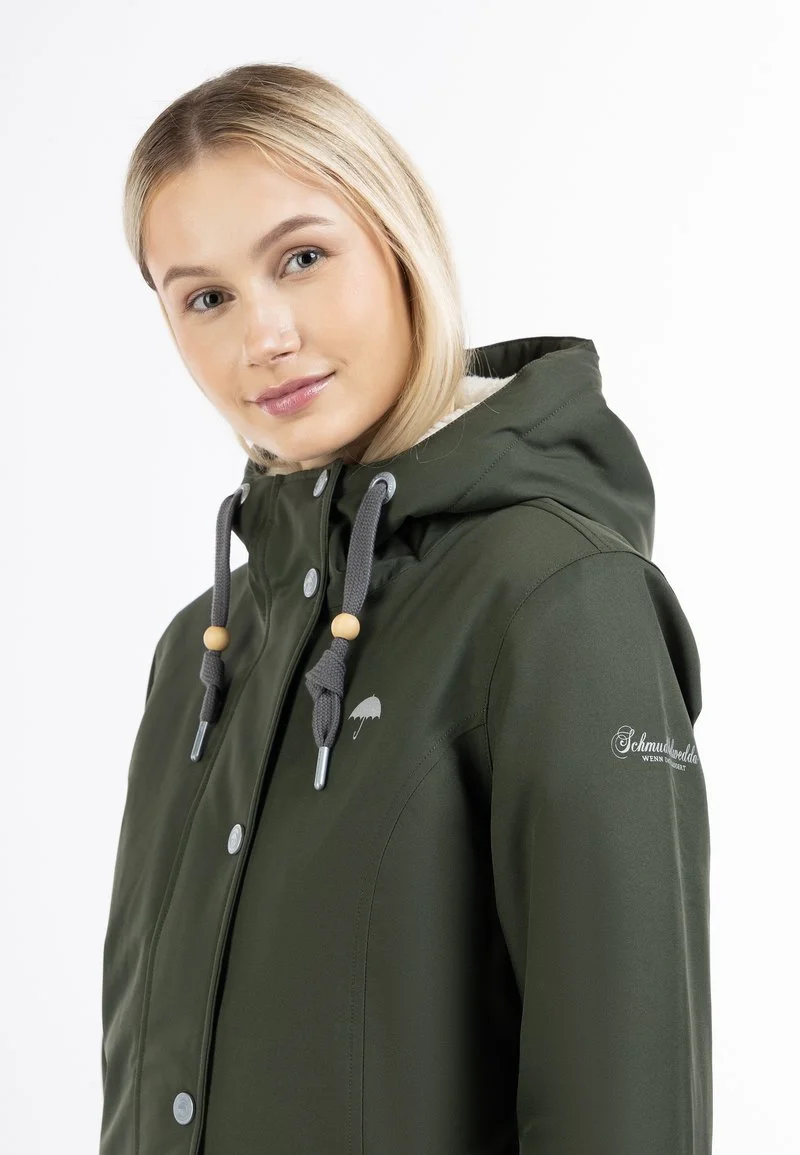 Schmuddelwedda Outdoorjacke - Dunkeloliv 4 Schmuddelwedda Outdoorjacke - Dunkeloliv – Bild 4