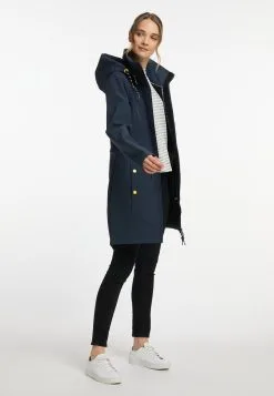 Schmuddelwedda Regenjacke / Wasserabweisende Jacke - Marine Schwarz