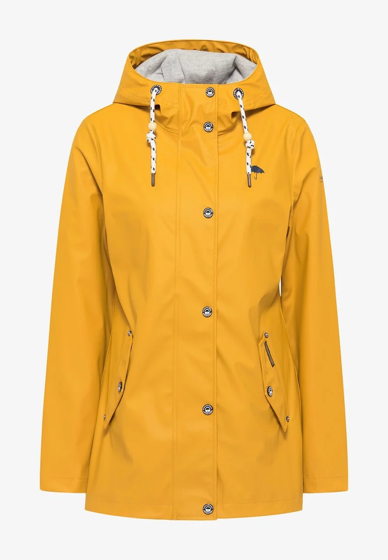 Schmuddelwedda REGEN - Regenjacke / Wasserabweisende Jacke - Curry 5 Schmuddelwedda REGEN - Regenjacke / Wasserabweisende Jacke - Curry – Bild 5