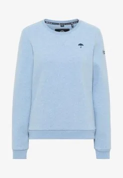 Schmuddelwedda Sweatshirt - Hellblau Melange -Schmuddelwedda Verkäufe 973e8ac531294f9c8d3893d2f1a9b119
