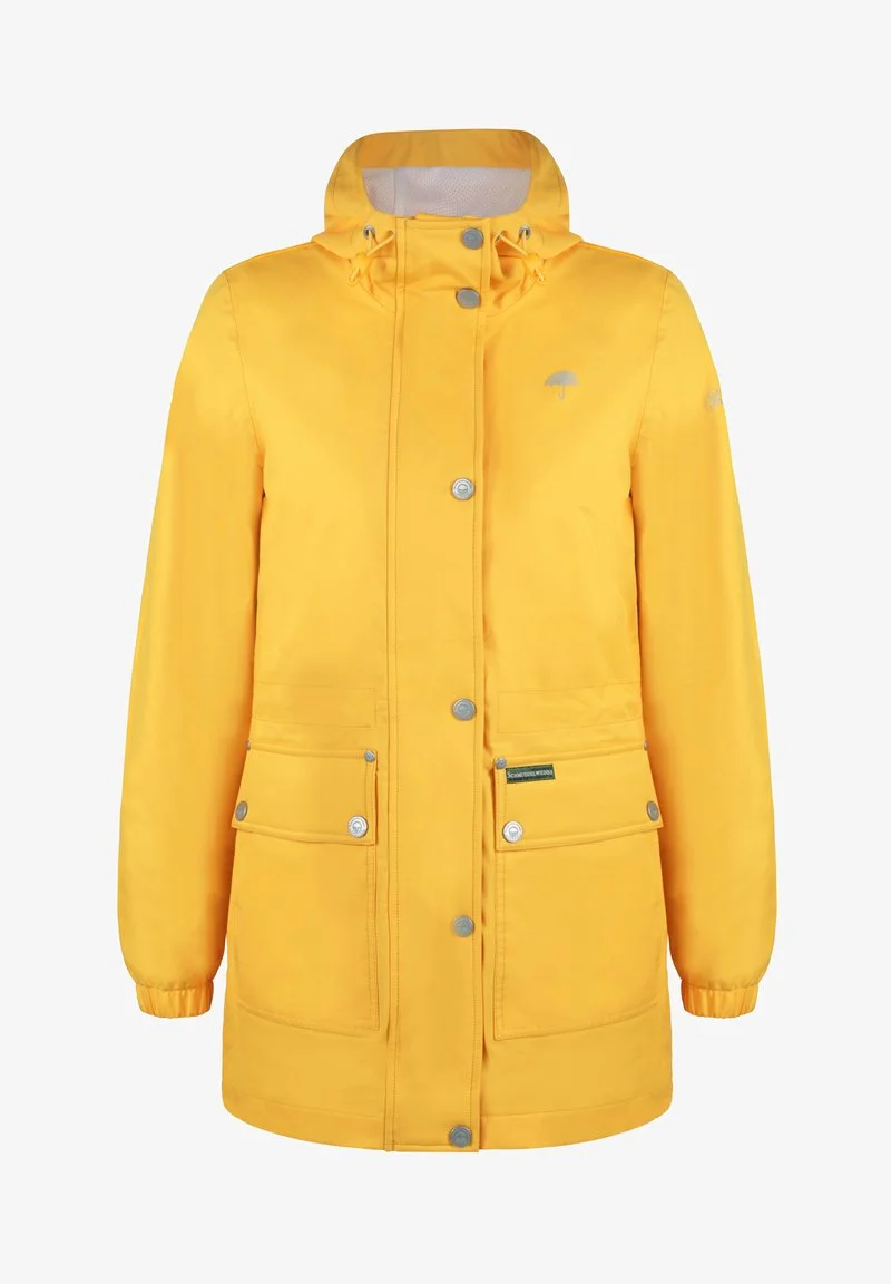 SCHMUDDELWEDDA YUKA - Regenjacke / Wasserabweisende Jacke - Sonnengelb 5 SCHMUDDELWEDDA YUKA - Regenjacke / Wasserabweisende Jacke - Sonnengelb – Bild 5