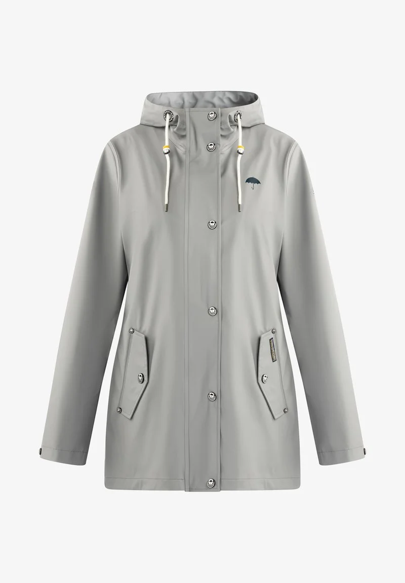Schmuddelwedda REGEN - Regenjacke / Wasserabweisende Jacke - Grau 5 Schmuddelwedda REGEN - Regenjacke / Wasserabweisende Jacke - Grau – Bild 5
