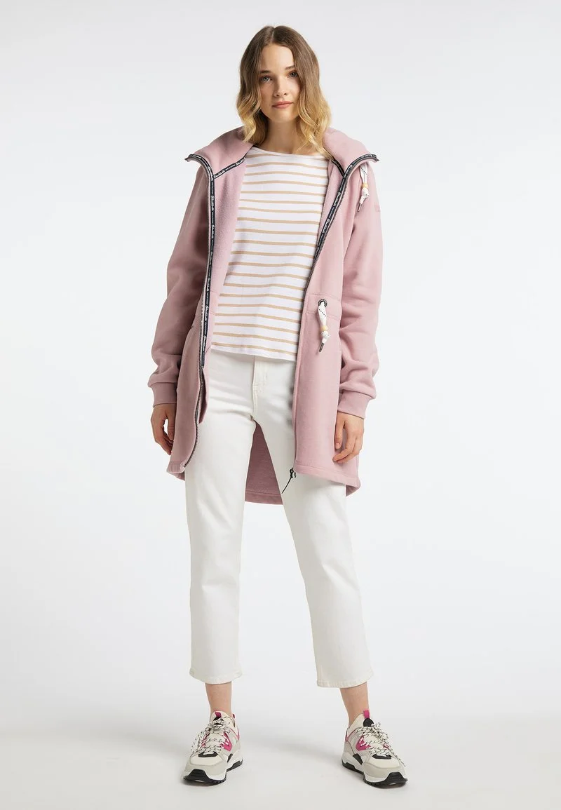 Schmuddelwedda Sweatjacke - Altrosa 2 Schmuddelwedda Sweatjacke - Altrosa – Bild 2