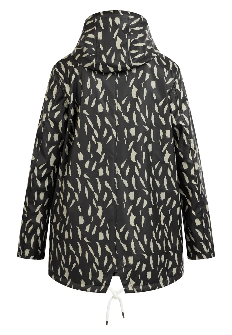 Schmuddelwedda BRIDGEPORT - Parka - Schwarz Beige 6 Schmuddelwedda BRIDGEPORT - Parka - Schwarz Beige – Bild 6