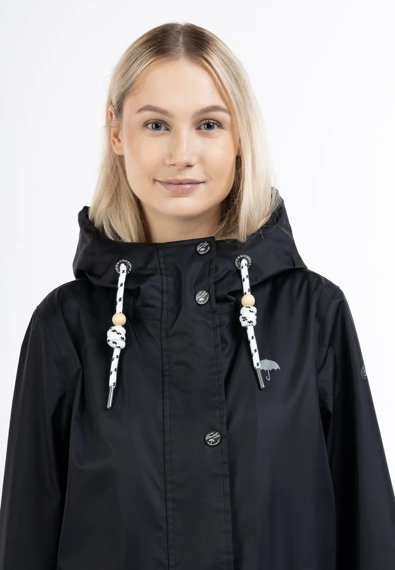 Schmuddelwedda PATTEN - Regenjacke / Wasserabweisende Jacke - Schwarz 4 Schmuddelwedda PATTEN - Regenjacke / Wasserabweisende Jacke - Schwarz – Bild 4