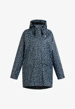 Schmuddelwedda Parka - Blau Grau Schwarz Leo -Schmuddelwedda Verkäufe a7919d1b119344619eb4adfd8aa6c463