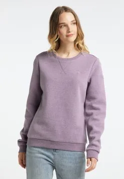Schmuddelwedda YASANNA - Sweatshirt - Rauchlila Melange