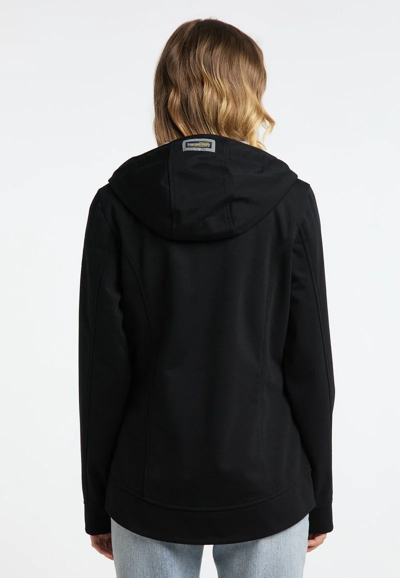 Schmuddelwedda FUNKTIONS - Outdoorjacke - Schwarz Grau Melange 3 Schmuddelwedda FUNKTIONS - Outdoorjacke - Schwarz Grau Melange – Bild 3