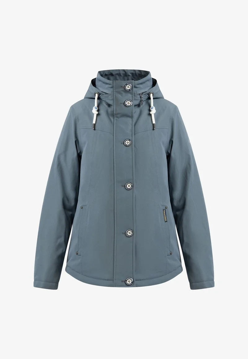 Schmuddelwedda Winterjacke - Blaugrau 6 Schmuddelwedda Winterjacke - Blaugrau – Bild 6