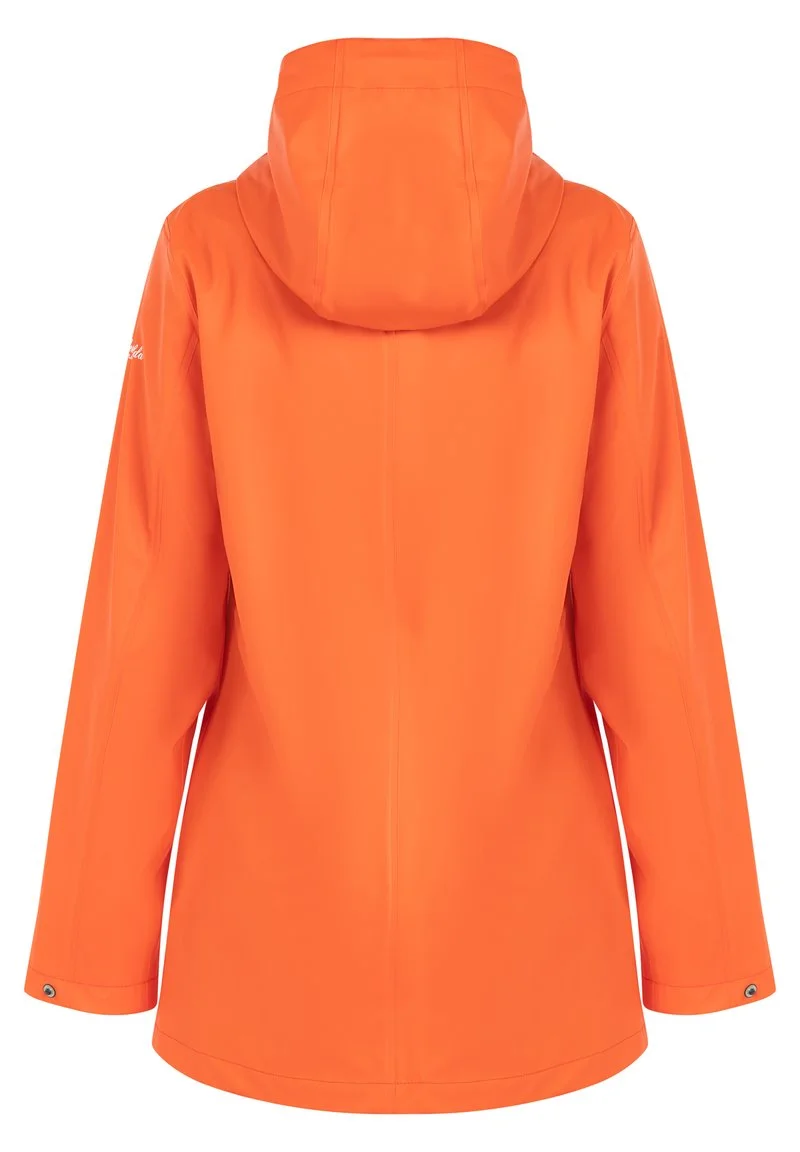 Schmuddelwedda REGEN - Regenjacke / Wasserabweisende Jacke - Orangerot 6 Schmuddelwedda REGEN - Regenjacke / Wasserabweisende Jacke - Orangerot – Bild 6
