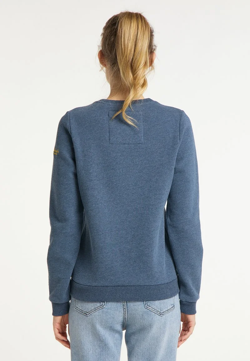 SCHMUDDELWEDDA YASANNA - Sweatshirt - Marine Melange 3 SCHMUDDELWEDDA YASANNA - Sweatshirt - Marine Melange – Bild 3