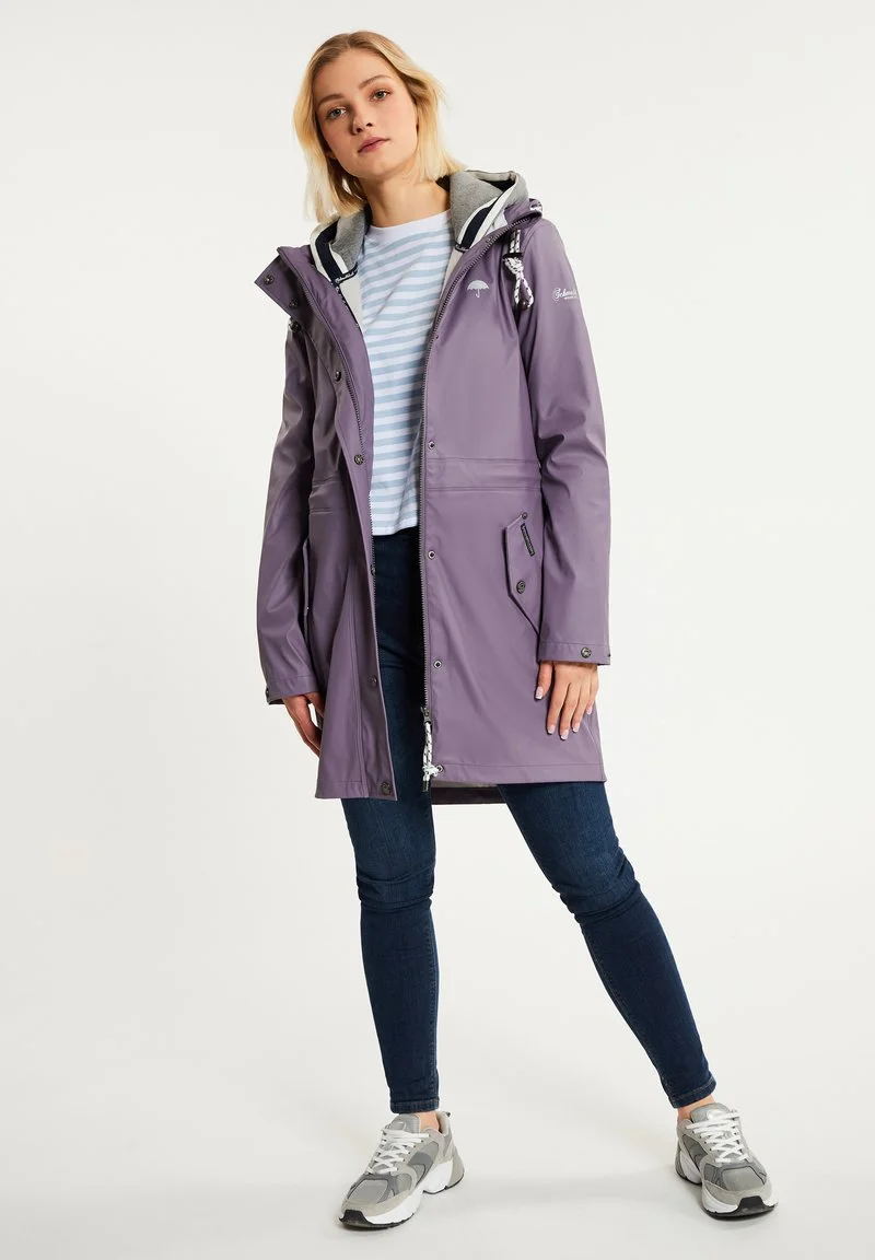 SCHMUDDELWEDDA ALTIPLANO - Regenjacke / Wasserabweisende Jacke - Rauchlila 2 SCHMUDDELWEDDA ALTIPLANO - Regenjacke / Wasserabweisende Jacke - Rauchlila – Bild 2