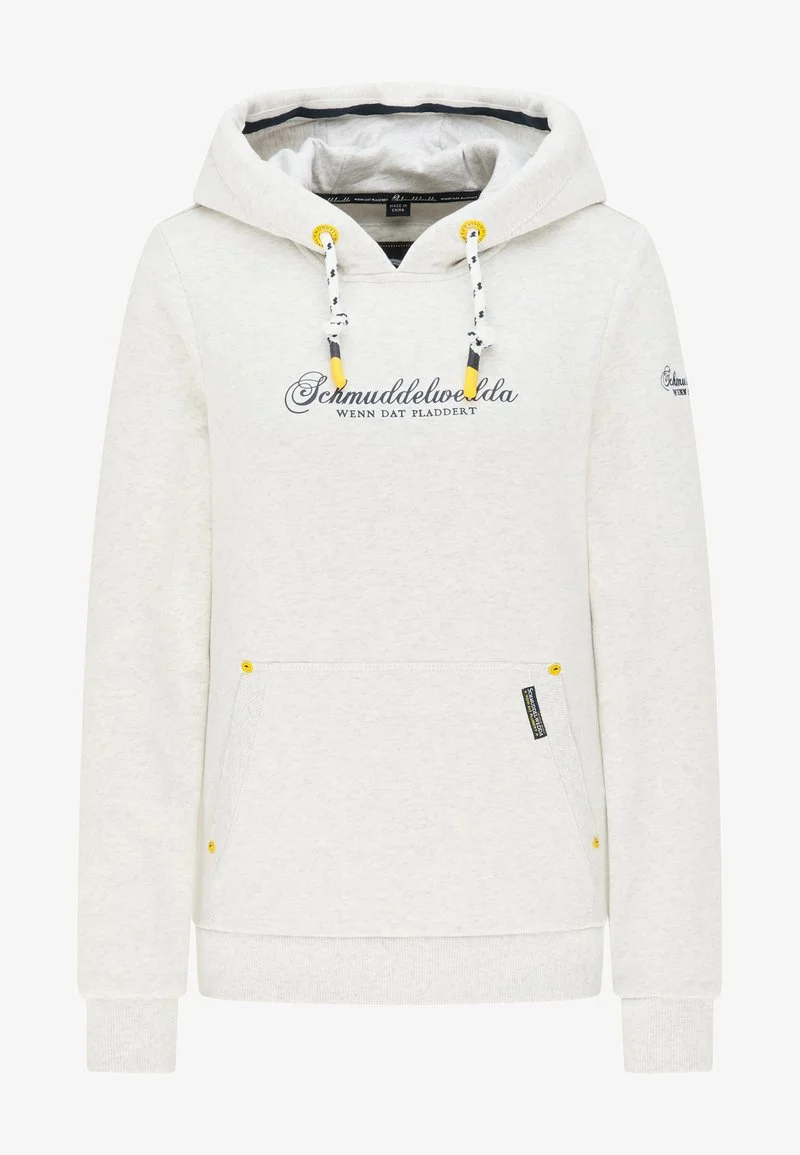 SCHMUDDELWEDDA YASANNA - Kapuzenpullover - Wollweiss Melange 5 SCHMUDDELWEDDA YASANNA - Kapuzenpullover - Wollweiss Melange – Bild 5