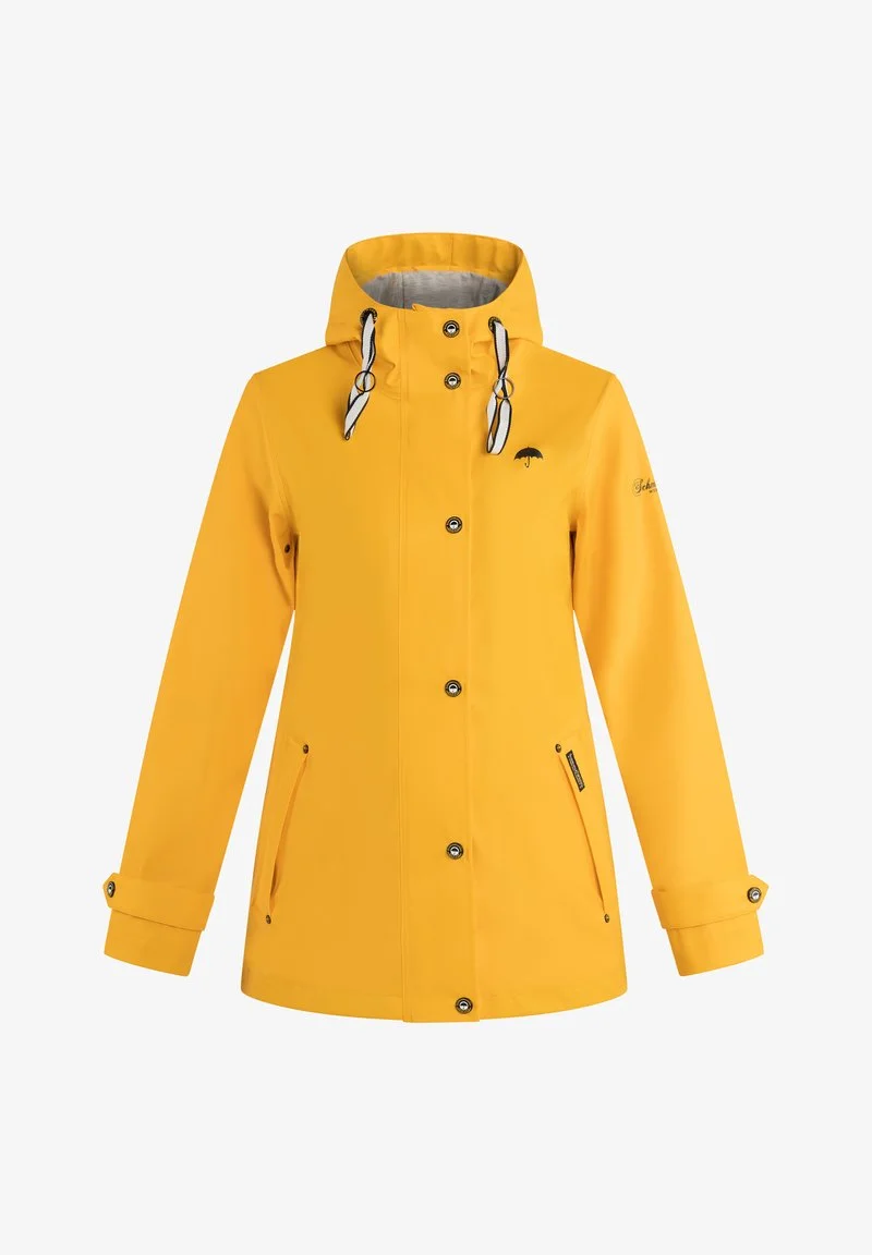 SCHMUDDELWEDDA INCUS - Parka - Sonnengelb Hellgrau Melange 5 SCHMUDDELWEDDA INCUS - Parka - Sonnengelb Hellgrau Melange – Bild 5