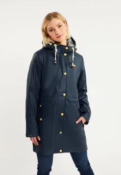SCHMUDDELWEDDA ALTIPLANO - Regenjacke / Wasserabweisende Jacke - Marine Grau Melange