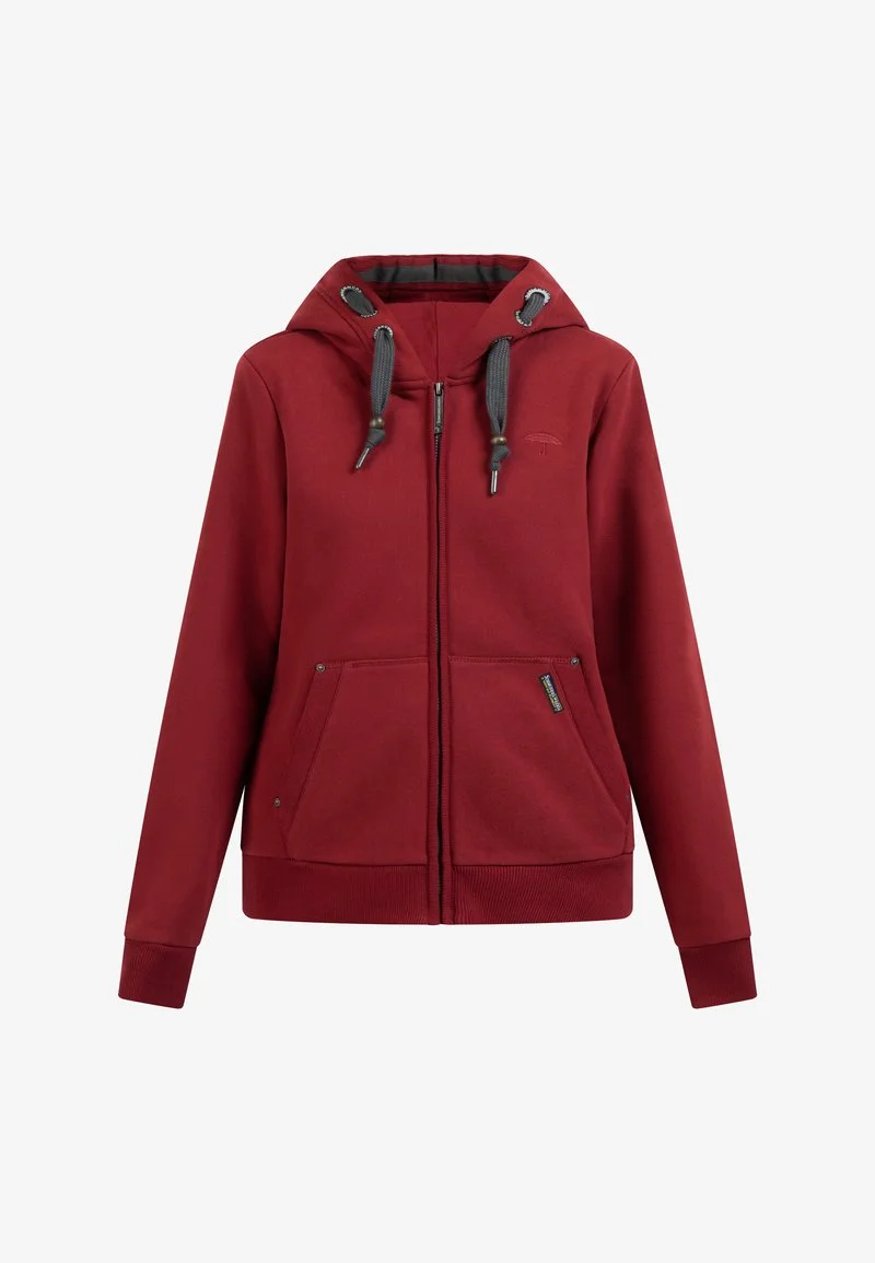 Schmuddelwedda YASANNA - Sweatjacke - Dunkelrot 5 Schmuddelwedda YASANNA - Sweatjacke - Dunkelrot – Bild 5