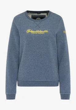 SCHMUDDELWEDDA YASANNA - Sweatshirt - Marine Melange 10 SCHMUDDELWEDDA YASANNA - Sweatshirt - Marine Melange -Schmuddelwedda Verkäufe c51bf1896e14453fbbd0f8c65467e152