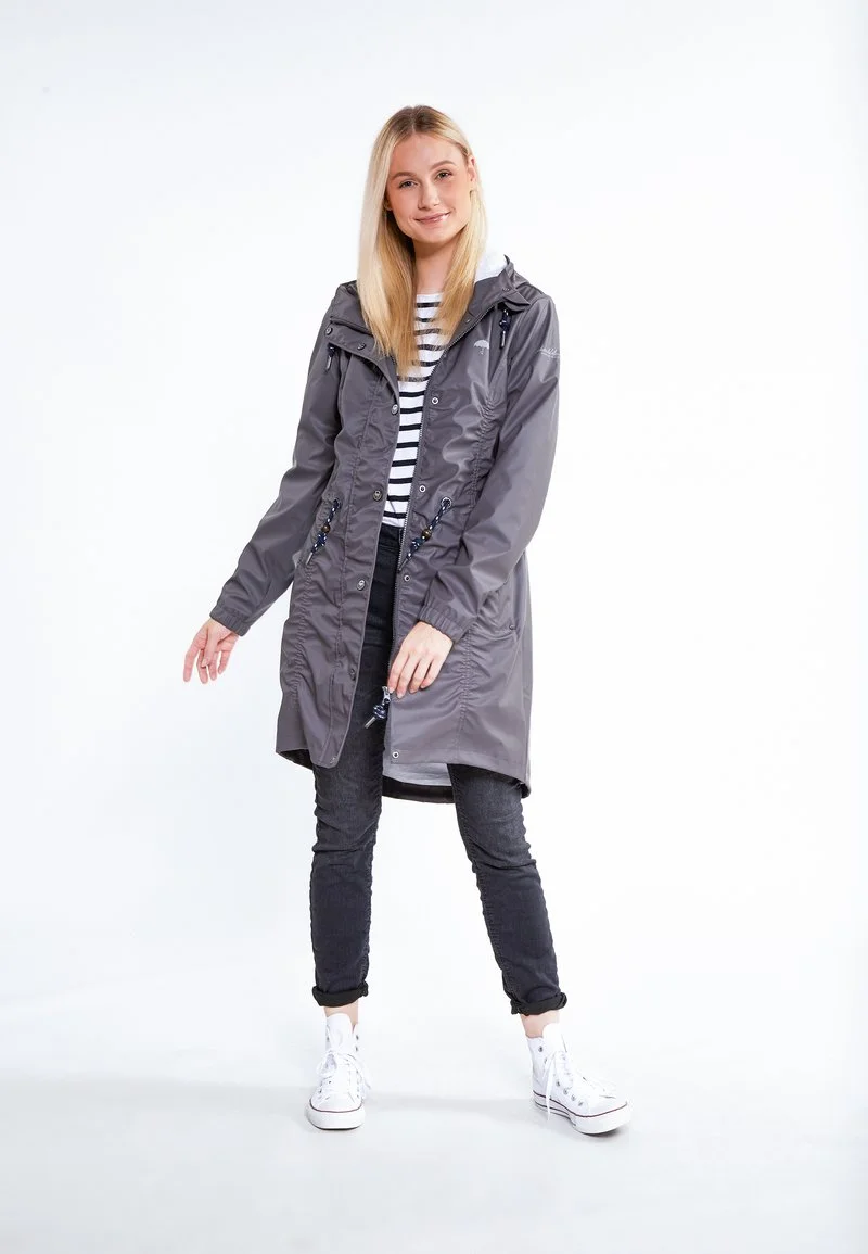 Schmuddelwedda REGEN - Parka - Stone Grey 2 Schmuddelwedda REGEN - Parka - Stone Grey – Bild 2