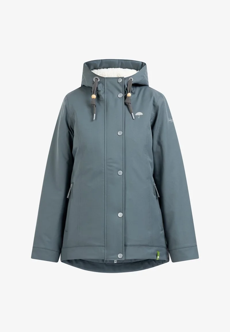 Schmuddelwedda Outdoorjacke - Blaugrau 5 Schmuddelwedda Outdoorjacke - Blaugrau – Bild 5