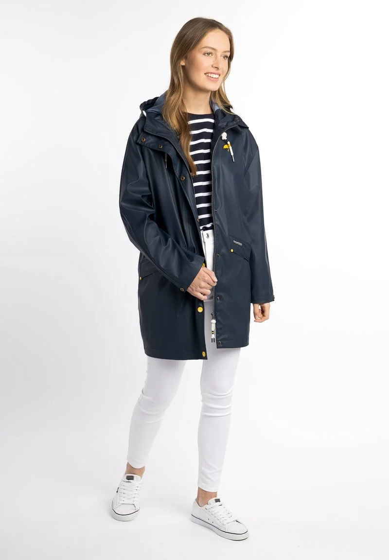 SCHMUDDELWEDDA INCUS - Parka - Marine Marine Melange 2 SCHMUDDELWEDDA INCUS - Parka - Marine Marine Melange – Bild 2