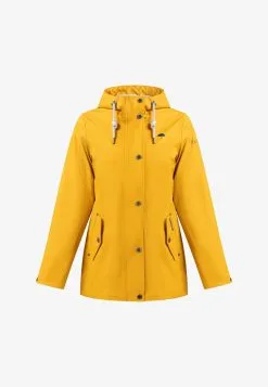 Schmuddelwedda REGEN - Regenjacke / Wasserabweisende Jacke - Mustard Yellow -Schmuddelwedda Verkäufe cf3ce16c1f554a6399bd468fd88e74f8