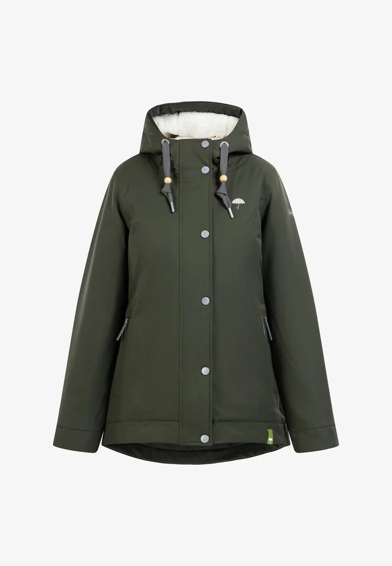 Schmuddelwedda Outdoorjacke - Dunkeloliv 5 Schmuddelwedda Outdoorjacke - Dunkeloliv – Bild 5