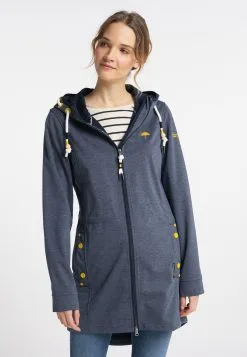 Schmuddelwedda FUNKTIONS - Outdoorjacke - Marine Melange Marine