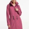 Schmuddelwedda Regenjacke / Wasserabweisende Jacke - Himbeerpink