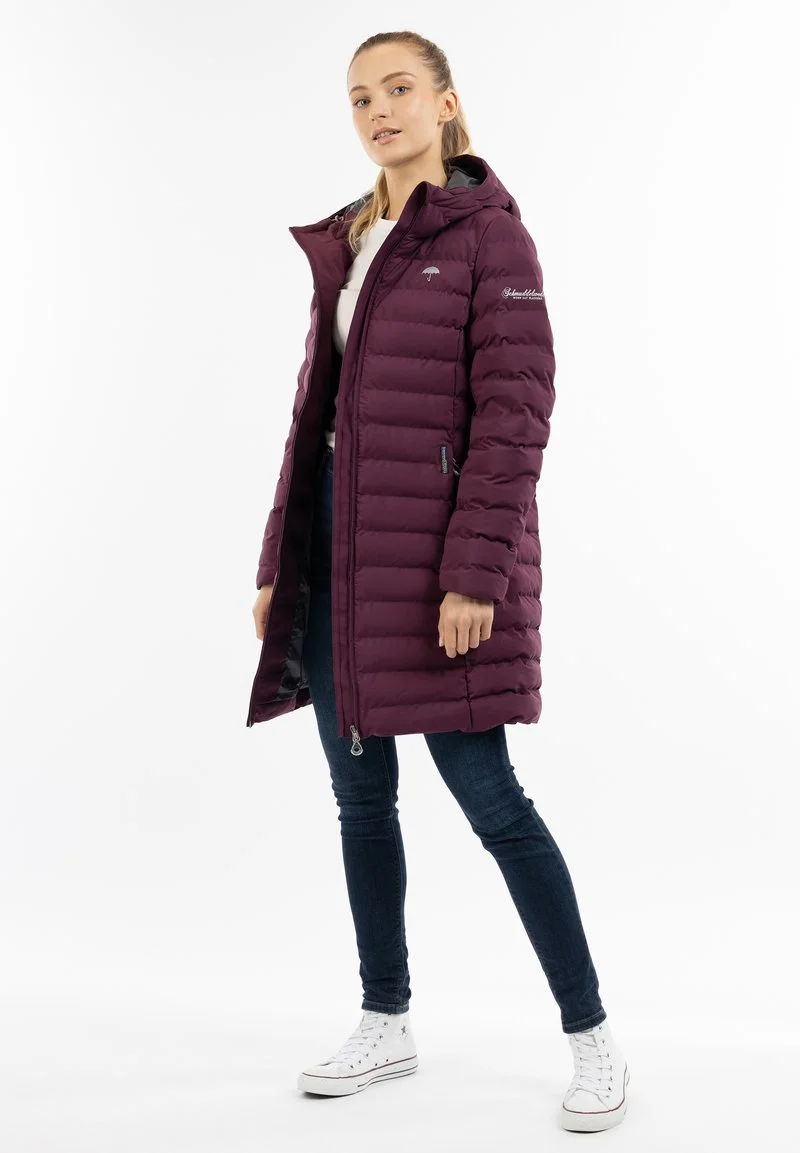 Schmuddelwedda Wintermantel - Aubergine 2 Schmuddelwedda Wintermantel - Aubergine – Bild 2